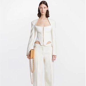 DIONLEE BUSTIER JACKET (DUA LIPA‘s SAME STYLE)